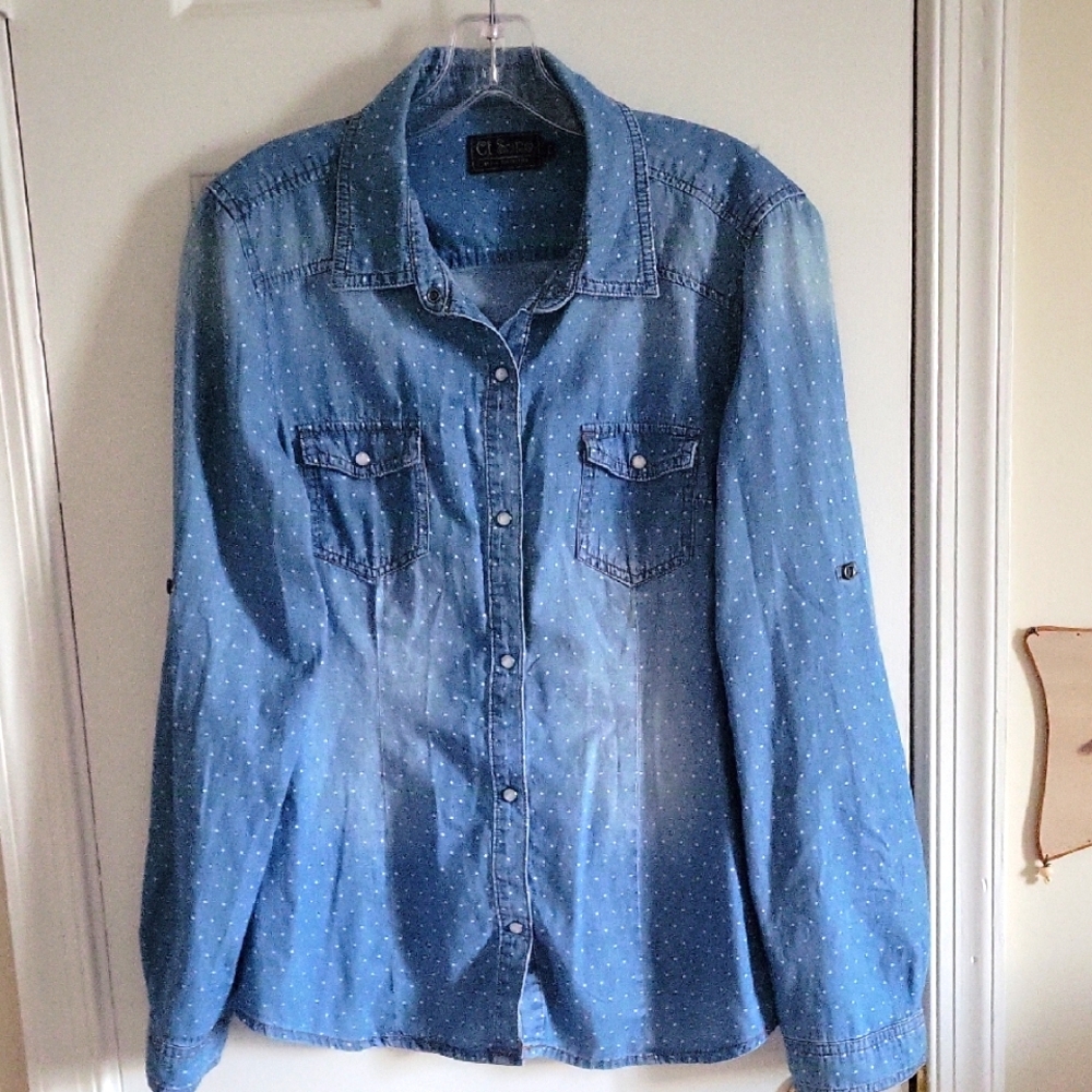 CI Sono Blue Denim Shirt